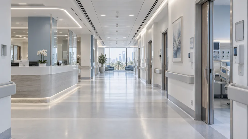 Healthcare facilities — illustrative project environment