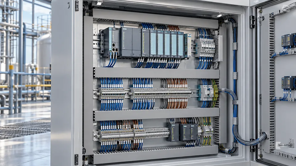 Electrical control and automation panels