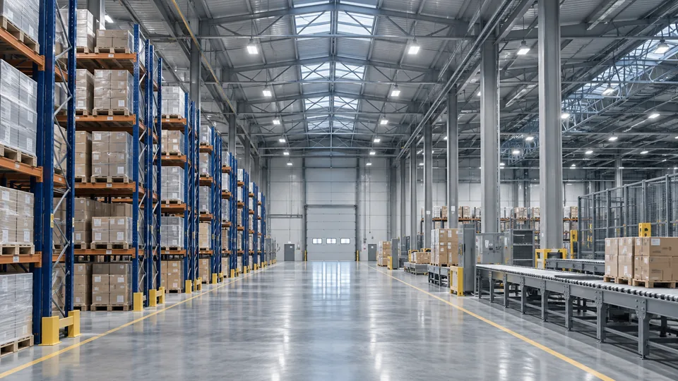 Warehouses & logistics — illustrative project environment